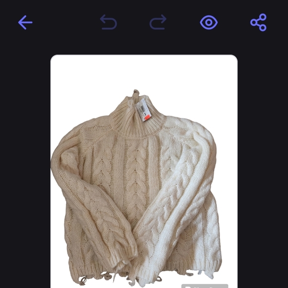 South Moon Under Sweaters - South moon cowl neck sweater size Medium